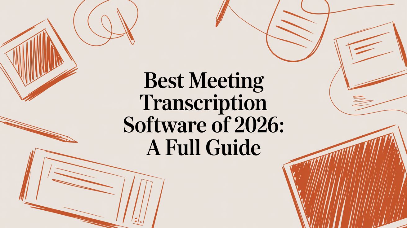 Best Meeting Transcription Software of 2026: A Full Guide