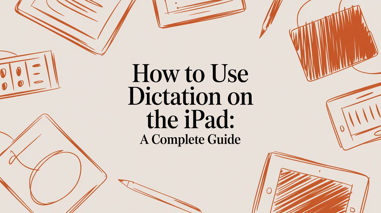 How to Use Dictation on the iPad: A Complete Guide