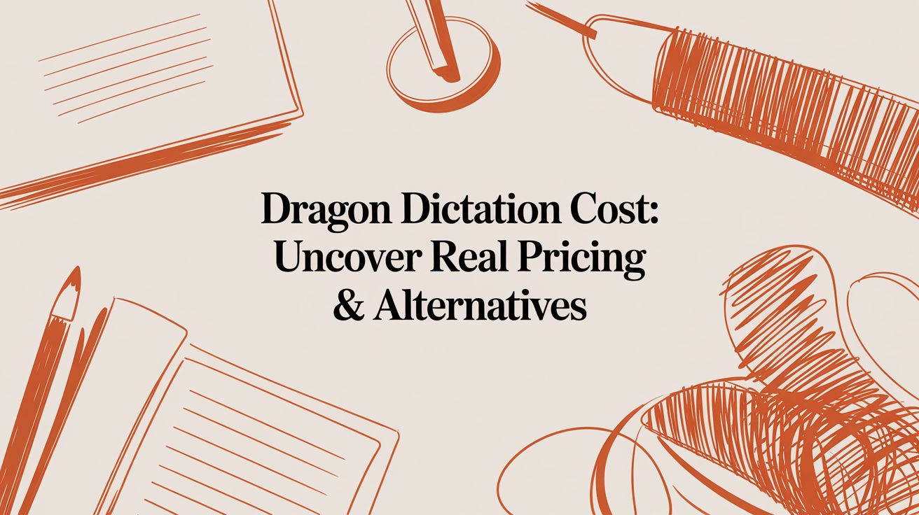 Dragon Dictation Cost: Uncover Real Pricing & Alternatives