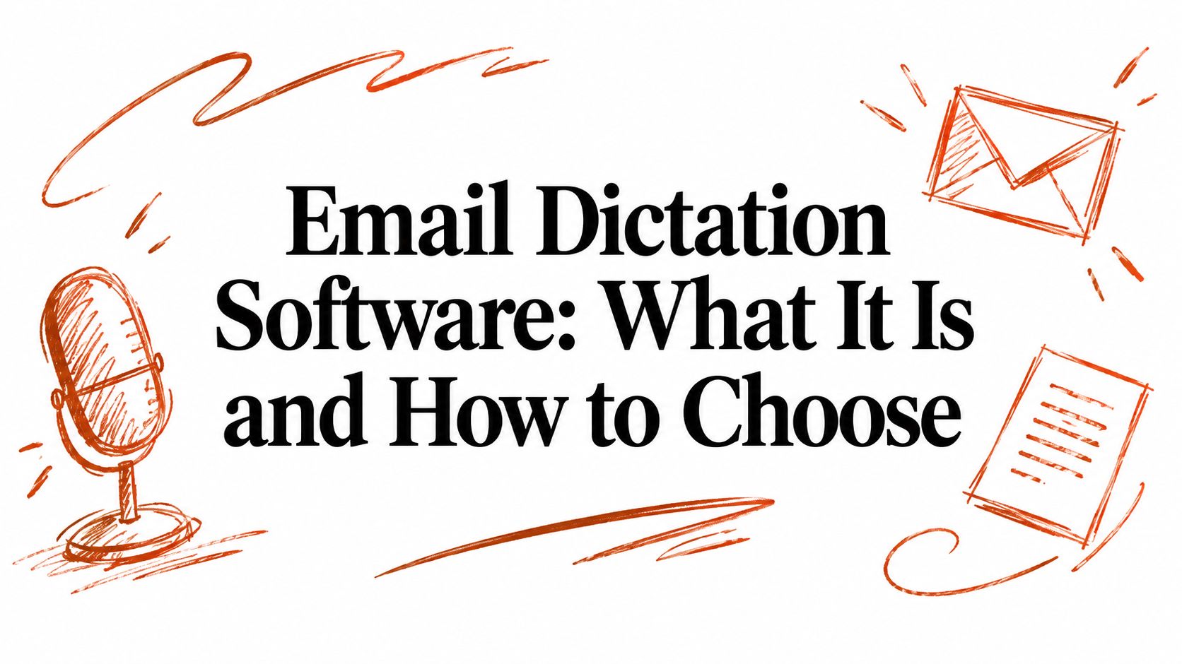 Email Dictation Software: What It Is and How to Choose