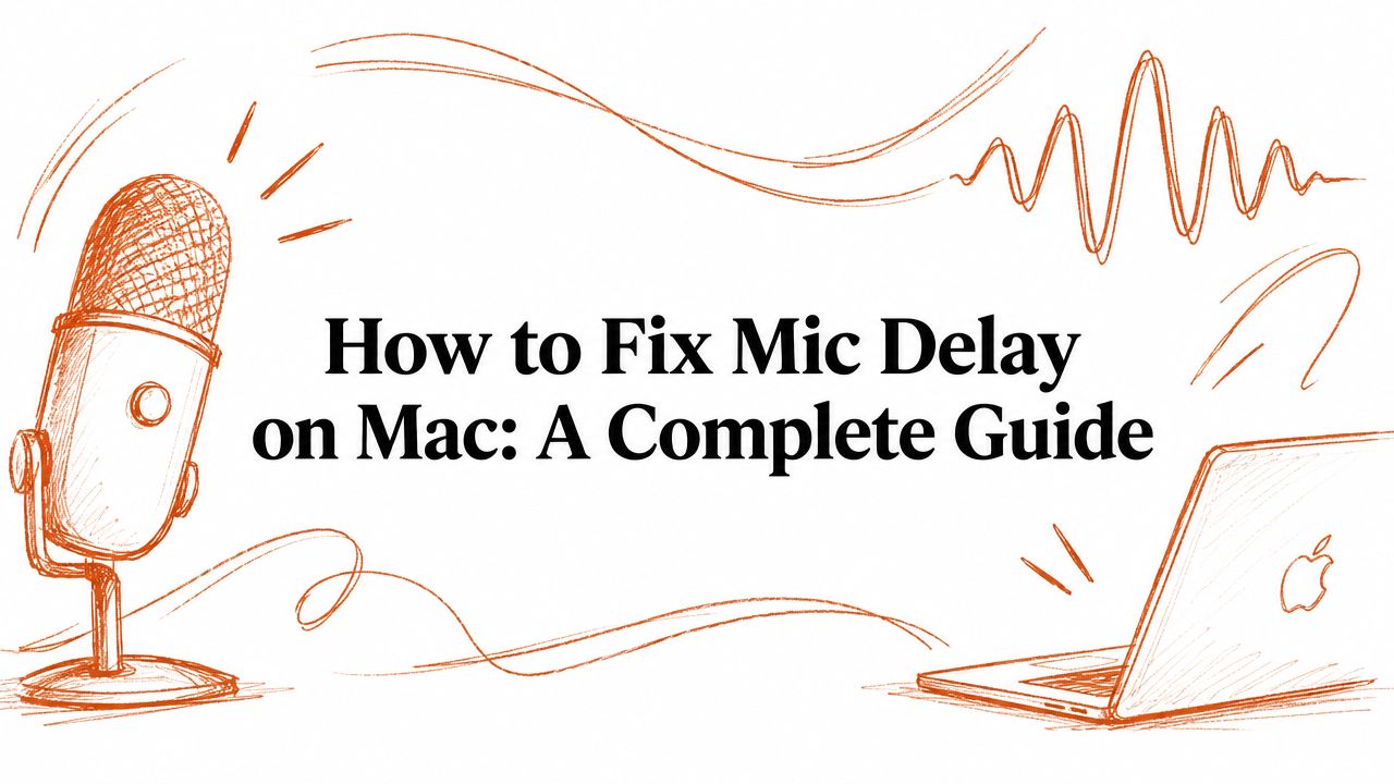 How to Fix Mic Delay on Mac: A Complete Guide