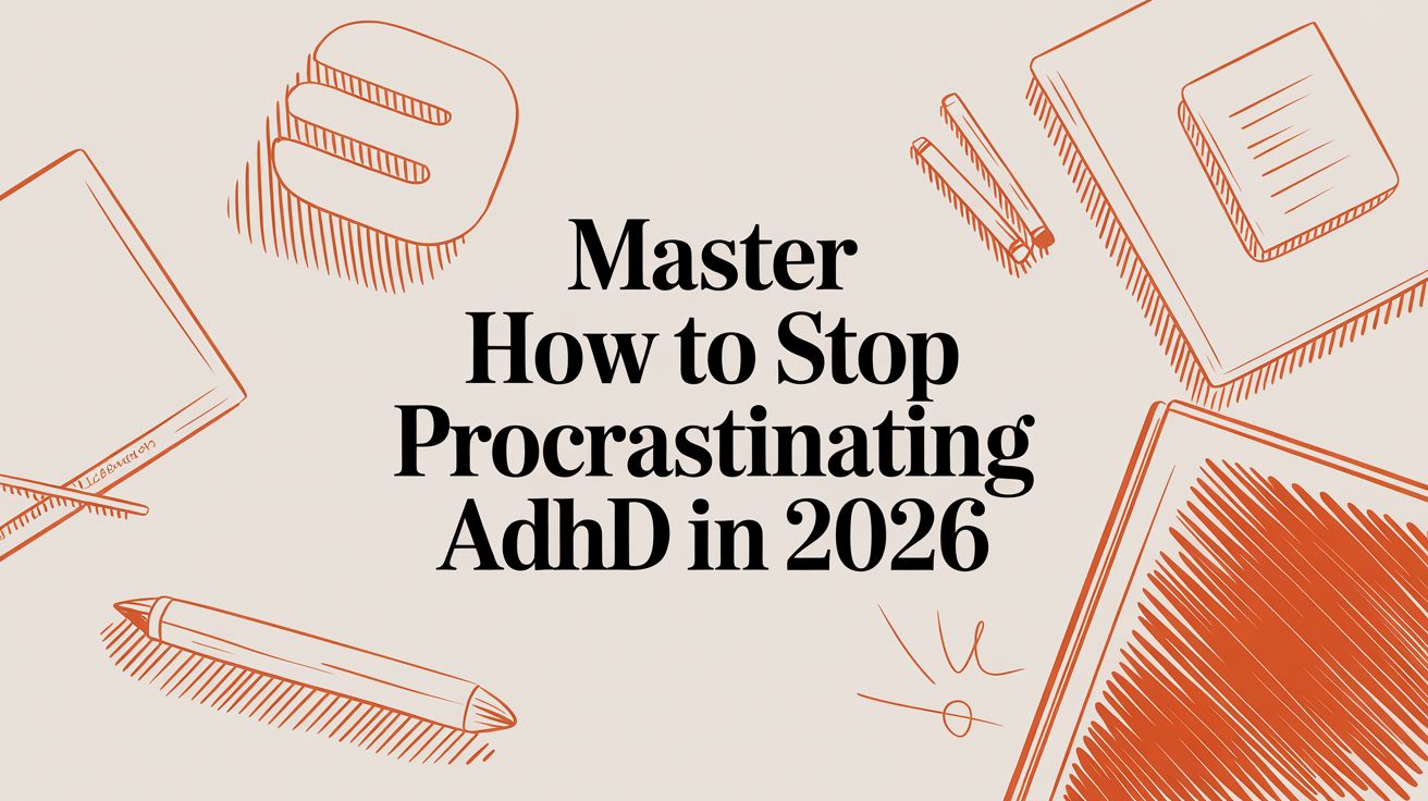 Master How to Stop Procrastinating ADHD in 2026