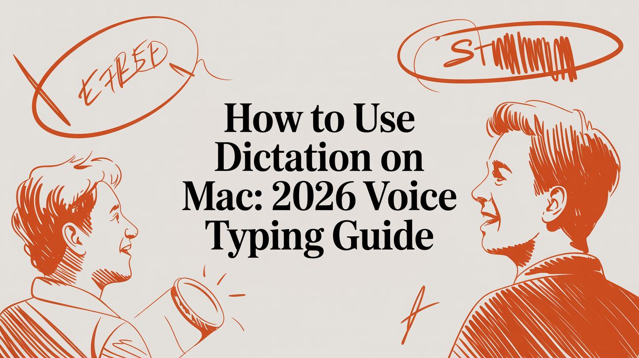 How to Use Dictation on Mac: 2026 Voice Typing Guide