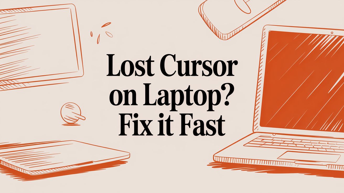 Lost Cursor on Laptop? Fix It Fast