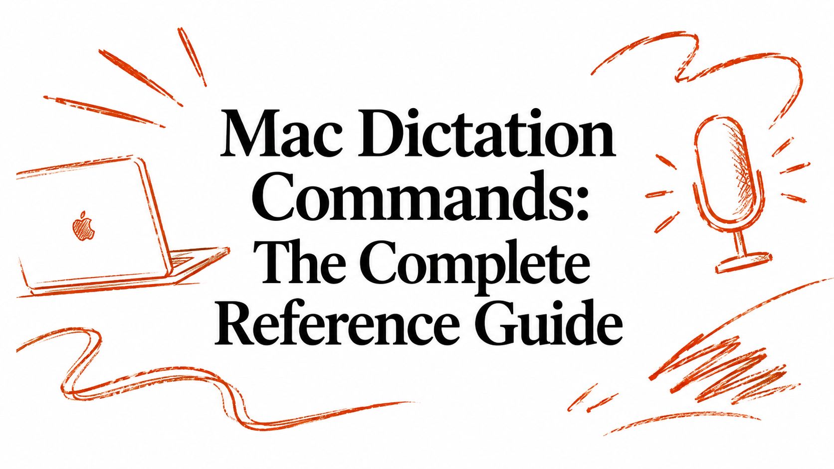 Mac Dictation Commands: The Complete Reference Guide