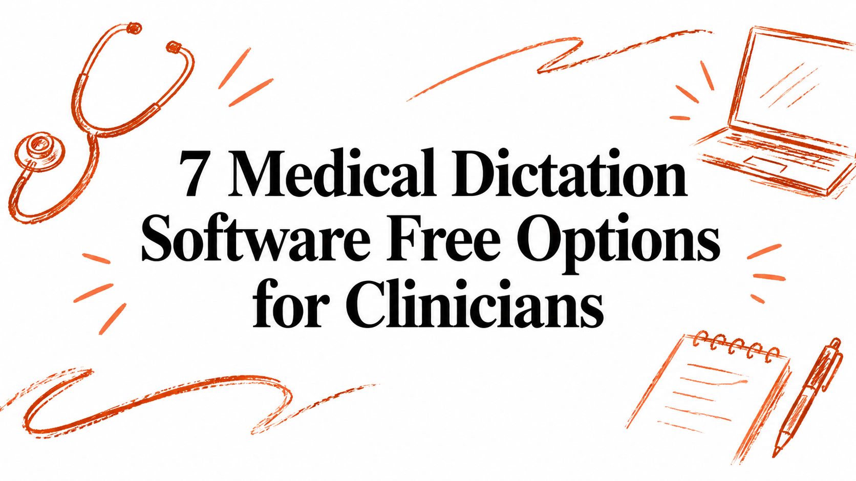 7 Medical Dictation Software Free Options for Clinicians