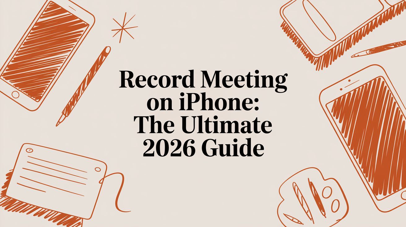 Record Meeting on iPhone: The Ultimate 2026 Guide