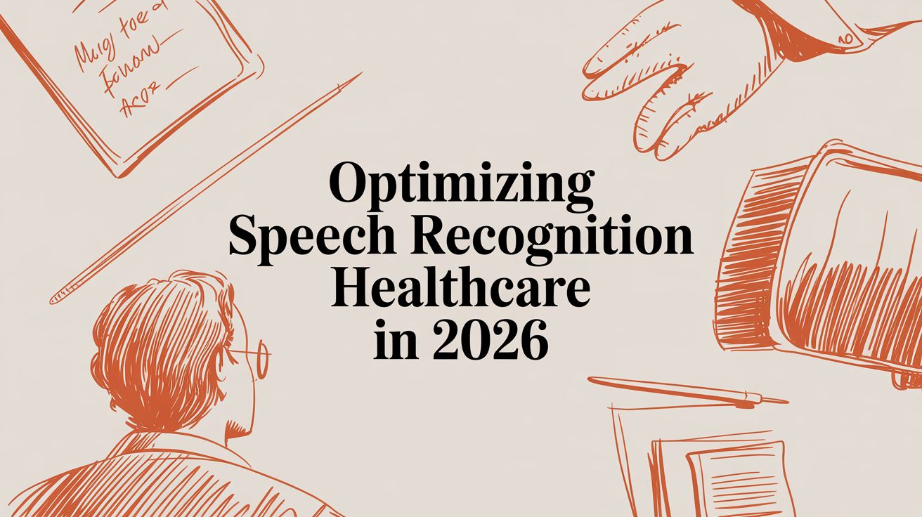 Optimizing Speech Recognition Healthcare in 2026