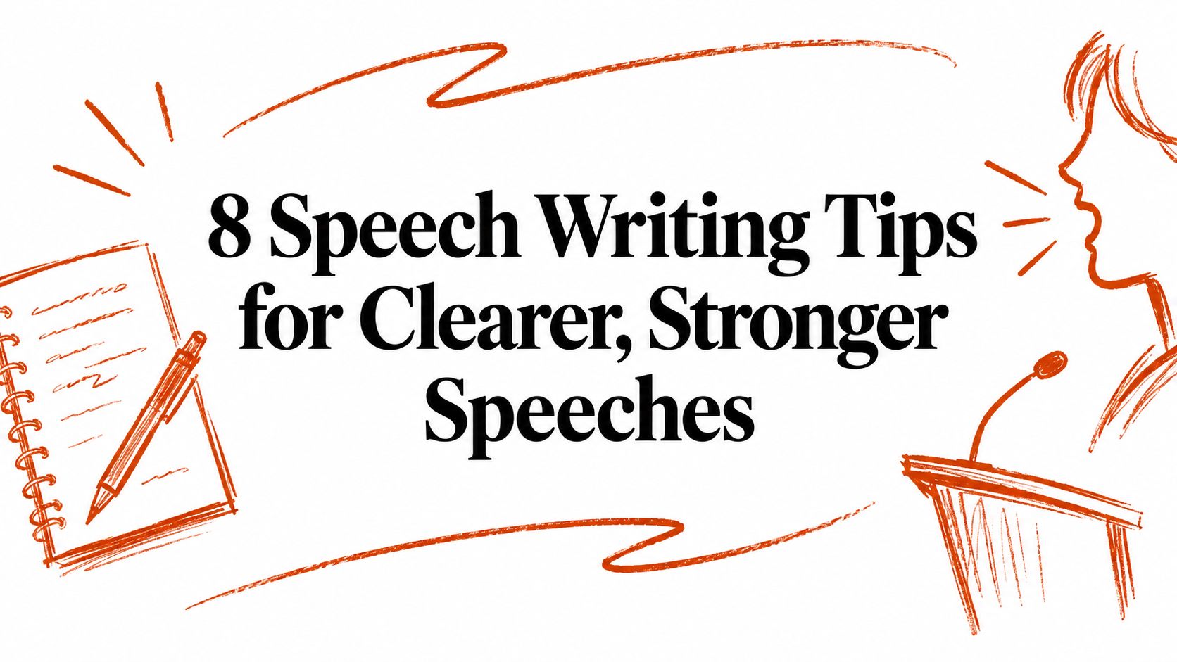 8 Speech Writing Tips for Clearer, Stronger Speeches