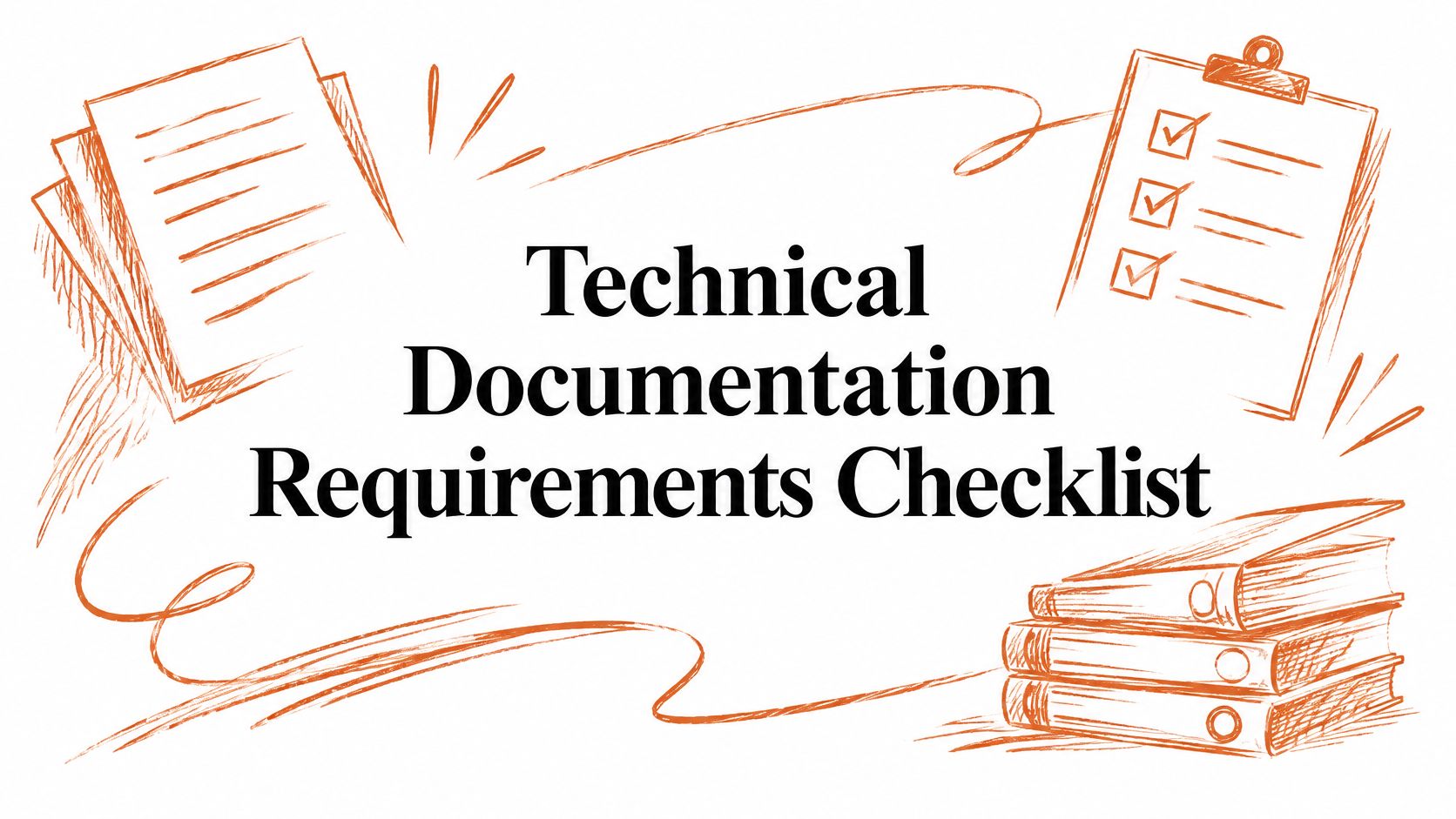 Technical Documentation Requirements Checklist