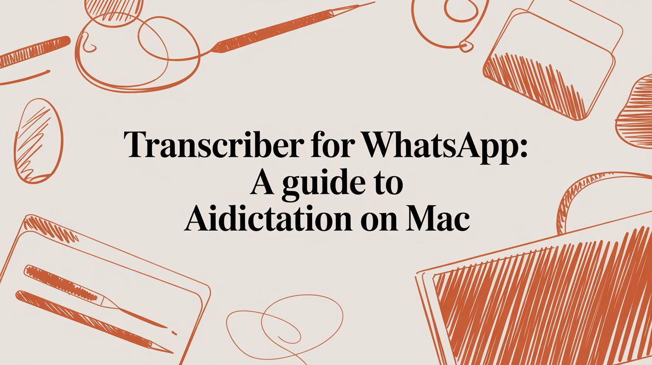 Transcriber for WhatsApp: A Guide to AIDictation on Mac
