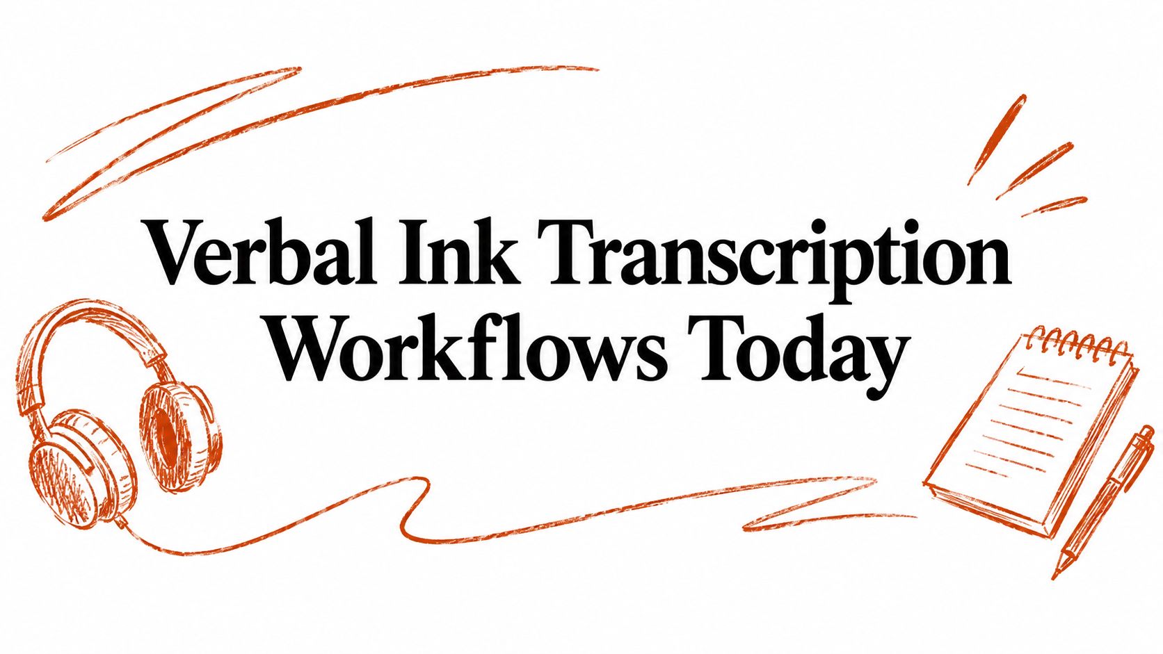 Verbal Ink Transcription Workflows Today