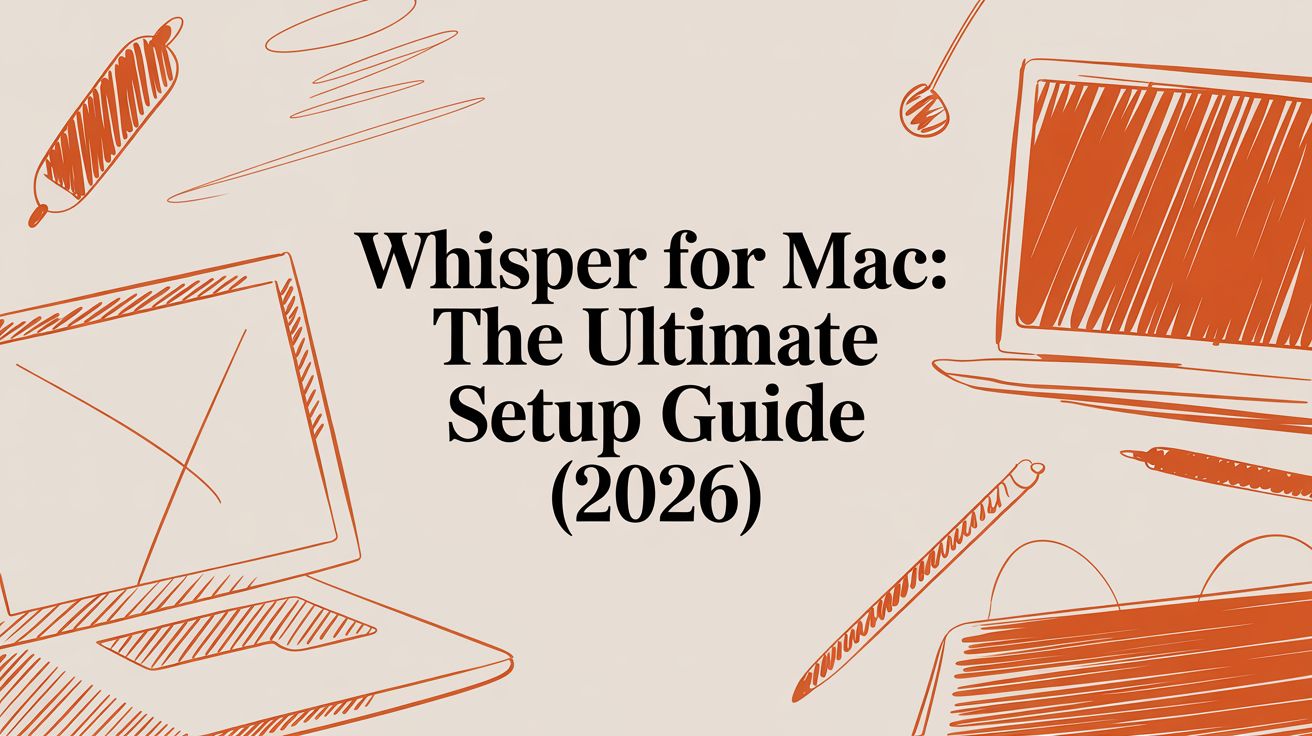 Whisper for Mac: The Ultimate Setup Guide (2026)